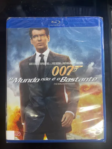 Blu-ray 007 - O Mundo Não É o Bastante - Original lacrado de fábrica, raro.