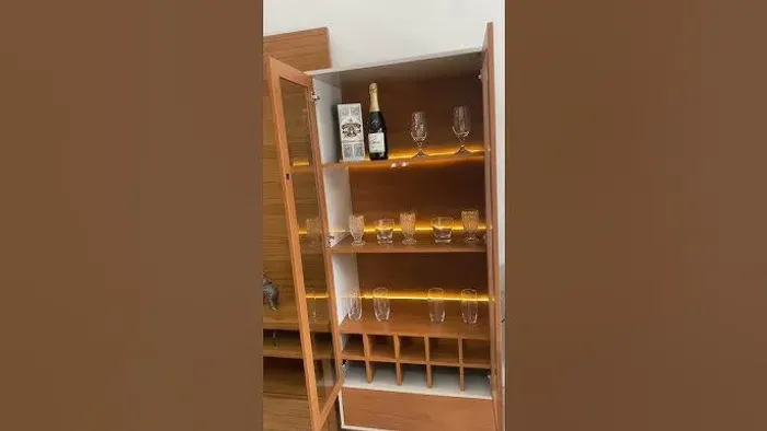 Cristaleira MDF usinado pronta entrega peças novas