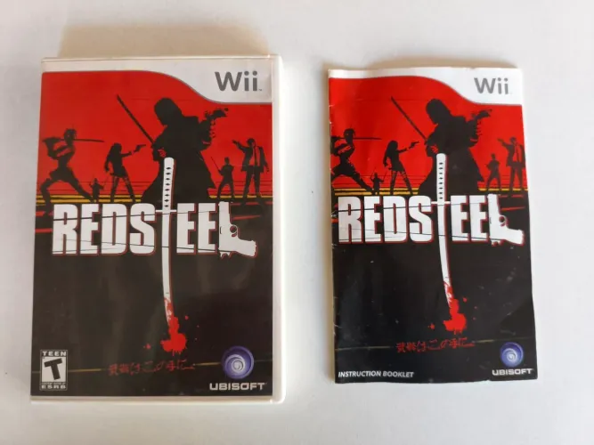 Jogo Red Steel original americano Nintendo Wii