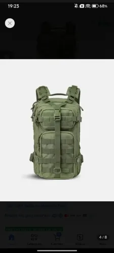 Mochila tática militar invicta 