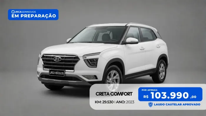 Hyundai Creta Comfort 1.0 TB 12V Flex AUT 2023