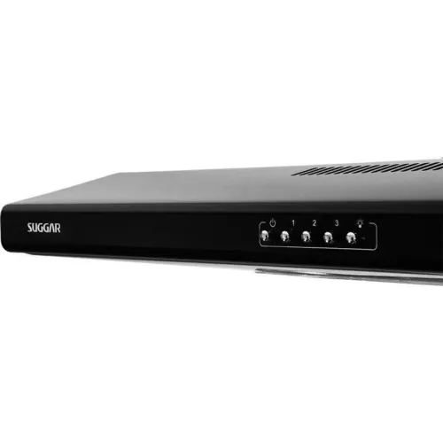 Depurador de Cozinha Suggar Slim com Manta de parede 60cm x 8.5cm x 48cm preto R$190