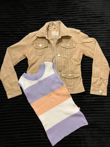 Conjunto Jaqueta e Blusinha Femininas