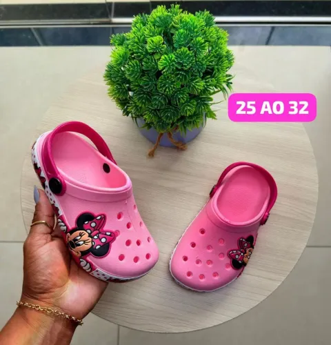 Babuche Infantil Minnie 25 ao 32