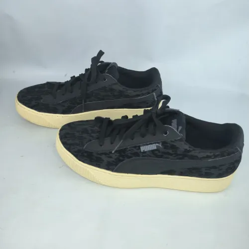 Tênis Puma feminino preto animal print plataforma 37