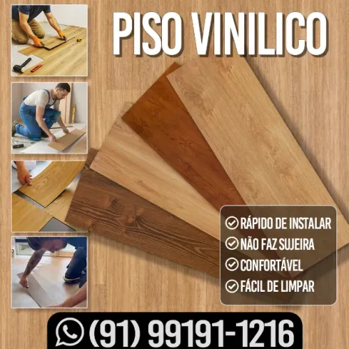 Piso Vinílico - Peso colante