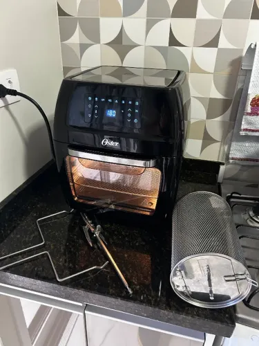 Air Fryer Oster Oven Fryer 12L 3 em 1 - Completa, Perfeita, com Todos os Acessórios