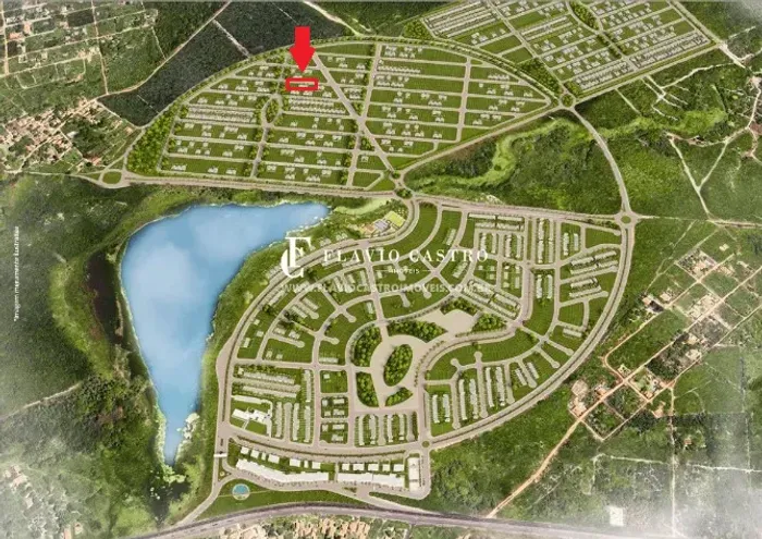 Vendo 3 lotes juntos (450m²) na Smart City Aquiraz - Quadra D29