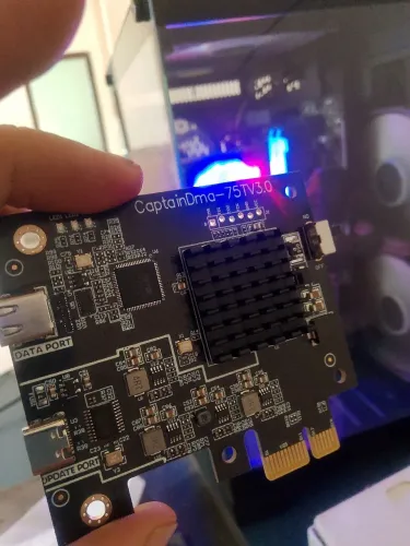 Vendo placa DMA capitais nova com cabo USB 3.0 comprei e desisti de monta o segundo PC