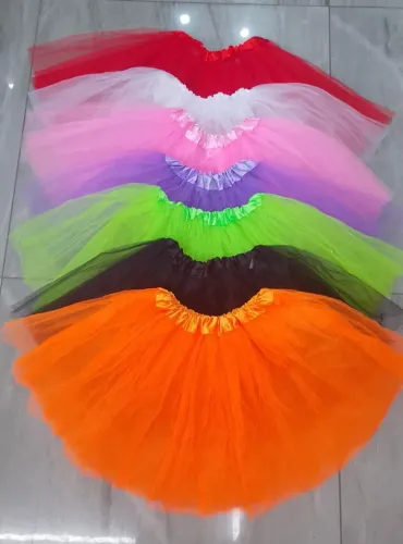 Saia de tutu tule de carnaval feminina adulta veste p ao g