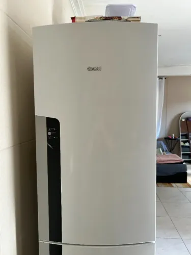 Geladeira Consul Branca 397L Botton Freezer ( freezer embaixo)