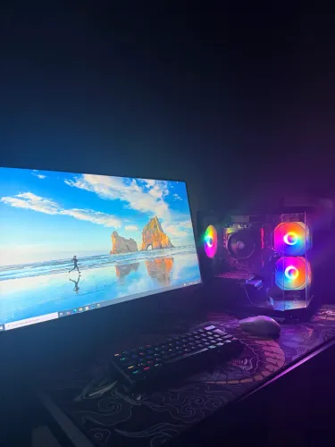? PC Gamer Completo Ryzen 5 + GTX 1650 + Monitor 27? | Aceito iPhone na Troca 
