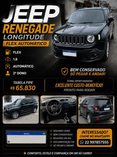 Jeep Renegade Longitude 1.8 4X2 Flex 16V Aut. 2016