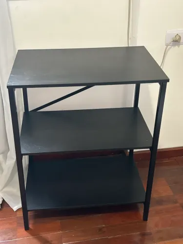 Aparador simples ou estante de livros slim 2 prateleiras