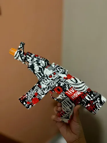 Aminha de Gel BRINQUEDO atira de verdade