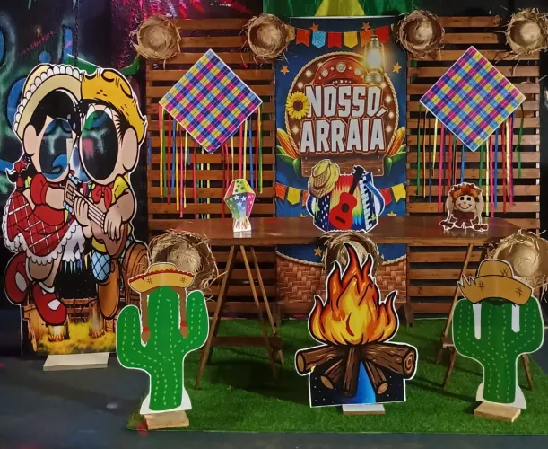 Decoração de festa junina