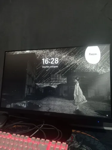 Monito gamer ACER 23,8" IPS 120hz tela fina sem marcas de uso. NEGOCIÁVEL (DESCRIÇÃO)