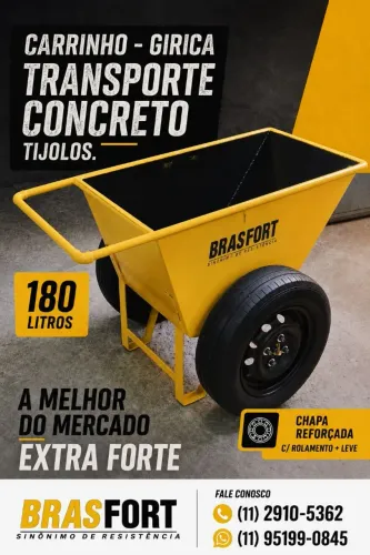 Carrinho de Mão-  Girica
