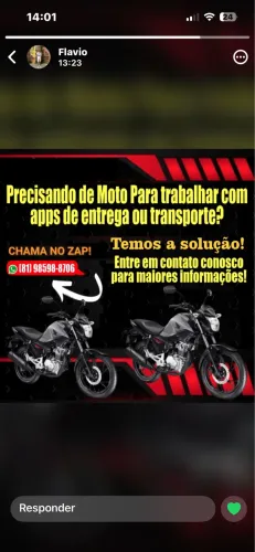 Aluguel de Moto
