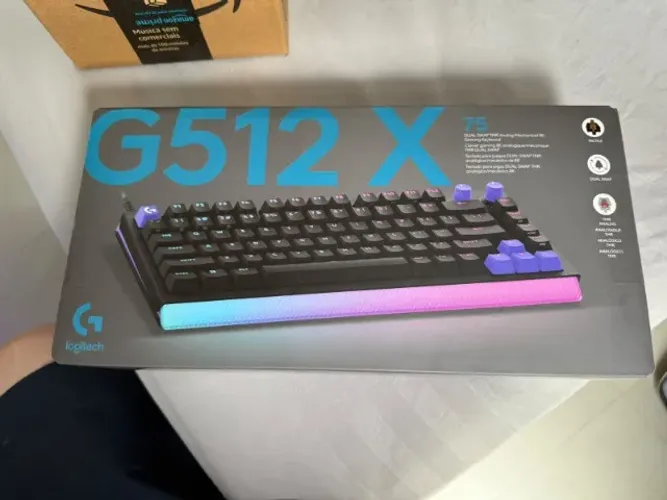 Teclado Gamer Com Fio Logitech G512 X 75 NOVO/LACRADO