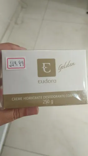 Creme Hidratante Eudora Golden