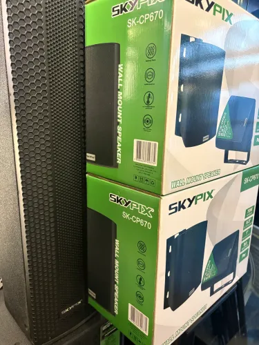 Par Caixa De Som Ambiente Skypix Sk-cp670 70w Rms