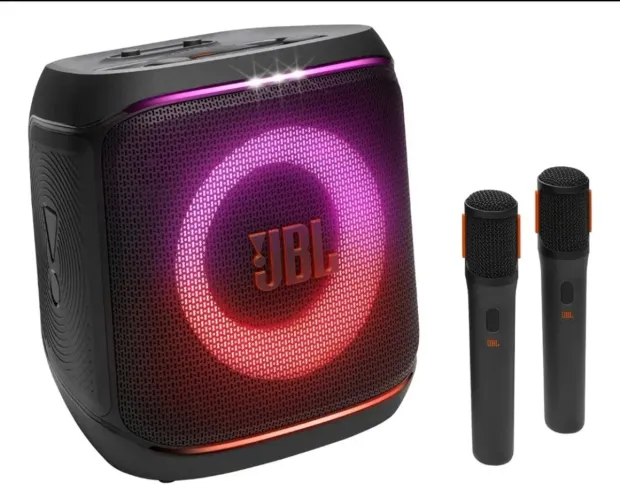 Vendo caixa de som partybox Jbl encore 2 com microfones  