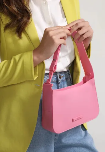 Bolsa Santa Lolla baguete Rosa