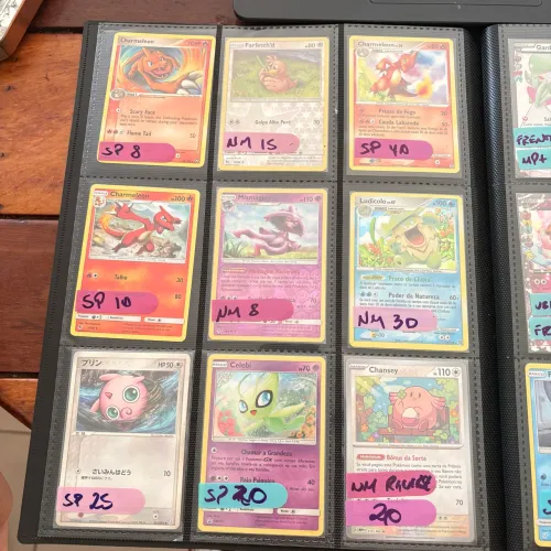Cartas Pokémon (preço nas fotos)