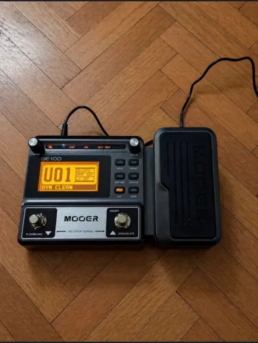 Pedaleira mooer ge100 - guitarra/violão
