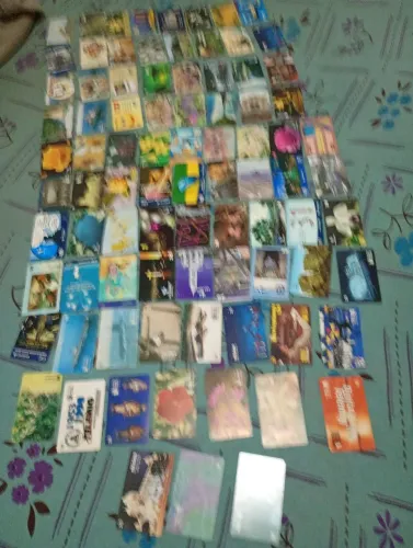 Cartões de telefone orelhao
