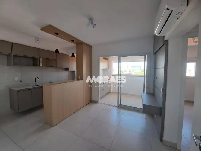 Apartamento completo em armários, com 1 quarto, 1 vaga de garagem para alugar, 41 m² por R