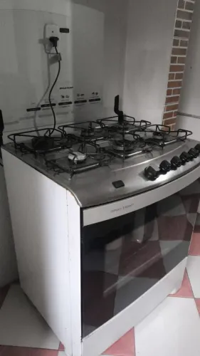 Fogão 6 bocas quebra galho,mas funciona perfeitamente