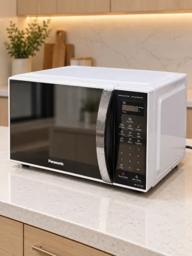 Microondas Panasonic 21L 700W Espelhado 220V - usado