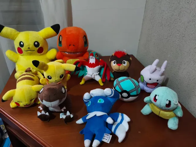 Coleção pelúcia Pokémon