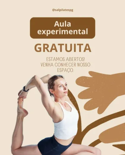 Pilates no santos dumont. Mensalidade a 150 reais 2x na semana, sempre as terças e quintas