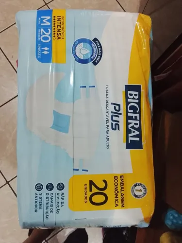 Fralda geriátrica M 20 pctes