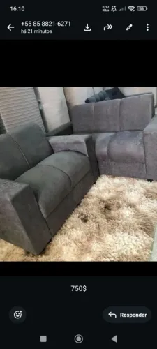 Sofá 2 e 3 lugares 