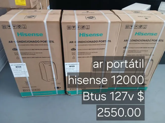 Ar portátil Hisense