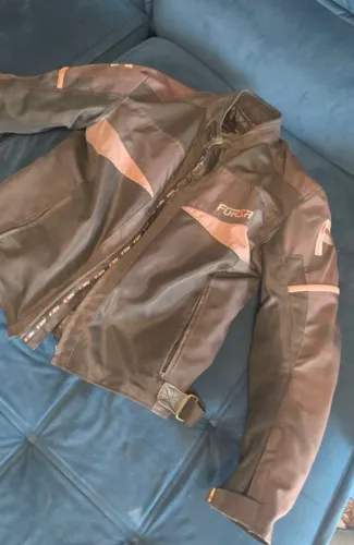 JAQUETA MOTO FORZA G COM FORRO E PROTEÇÕES 