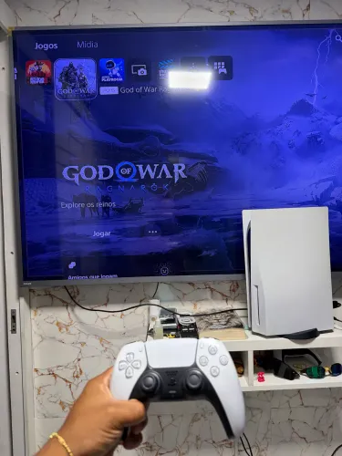 Vendo Ps5 mídia física e digital, completo