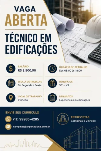 Técnico em Edificações