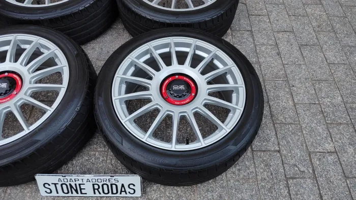 Rodas Oz Superturismo aro 18" 5x100/5x112 com pneus 