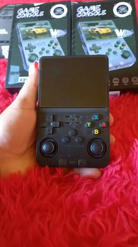 PRETO R36S PORTÁTIL +15MIL JOGOS!!!