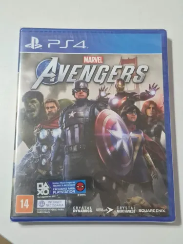 Jogo Marvel Avengers PS4 Mídia Fisica Original Novo Lacrado