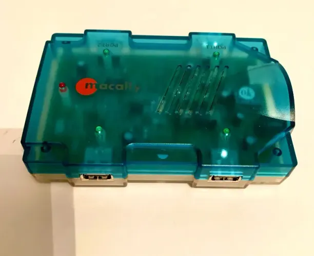 Hub USB Macally Original - iMac G3 - Retrô / Colecionador (com caixa)