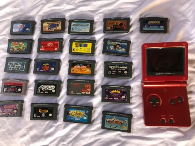 Game boy + jogos
