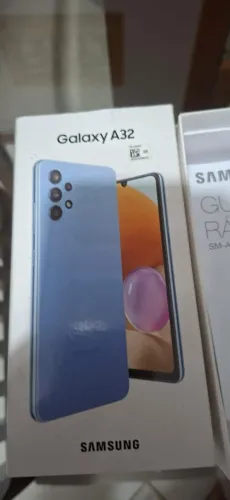 Samsung Galaxy A32 128GB Azul Seminovo Completo na Caixa