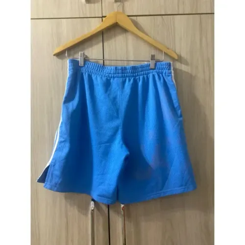 Bermuda Infantil Esportiva Masculina Azul com Listras Laterais - Tecido Respirável - Impor