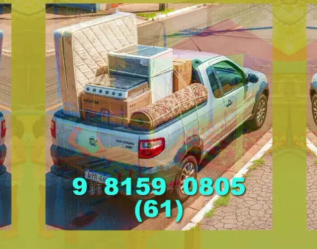 Frete em Águas Claras/Guará/Samambaia: Transporte rápido e seguro!